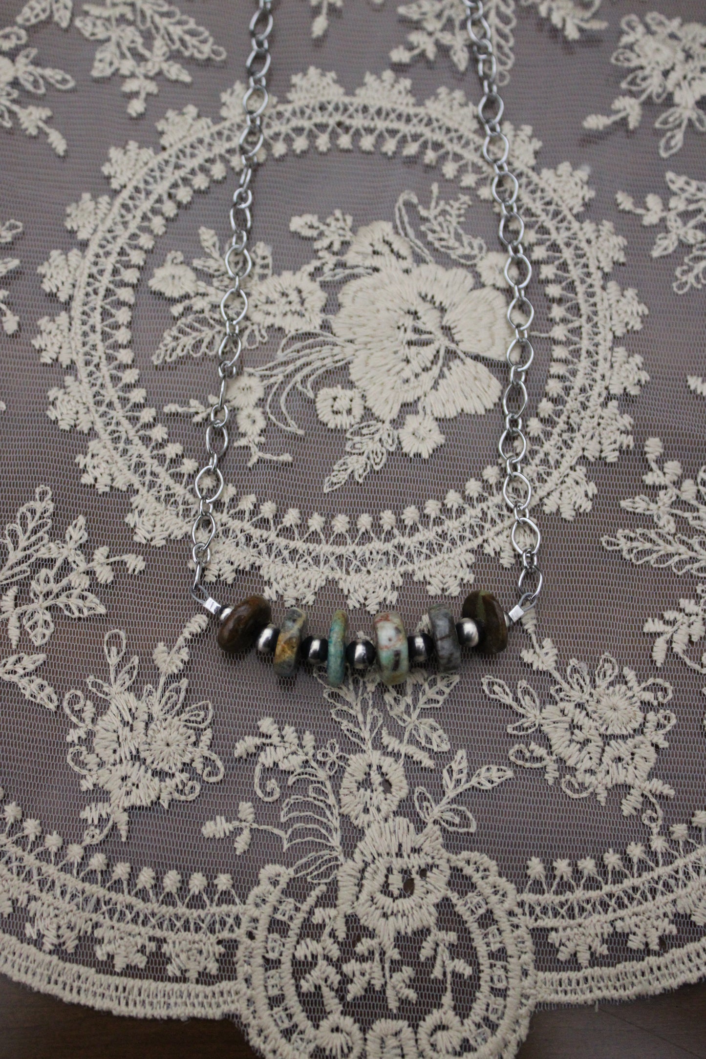 Turquoise bar -16in made to order!