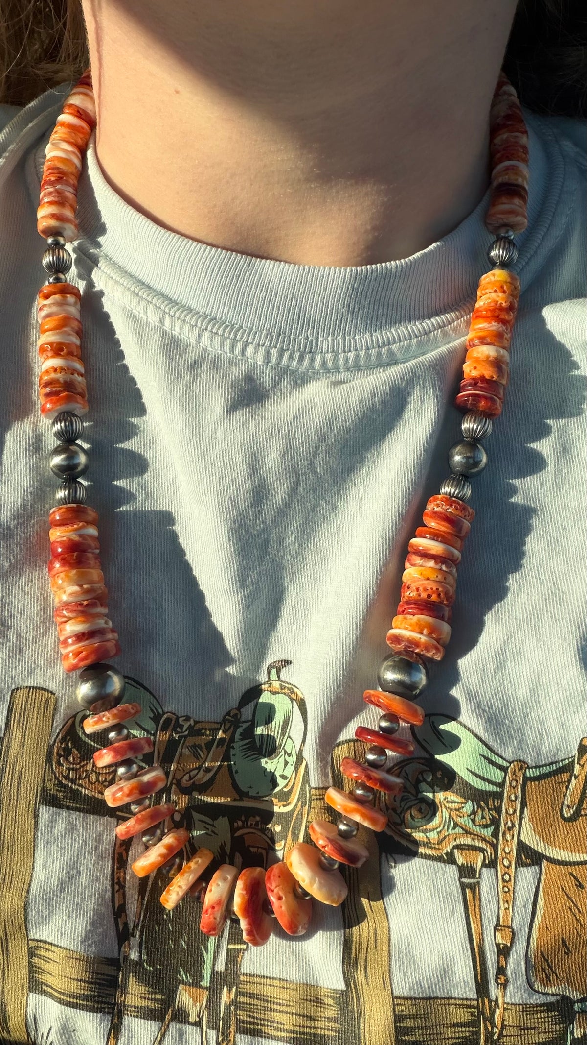 Orange spiny statement -25in + 2in ext