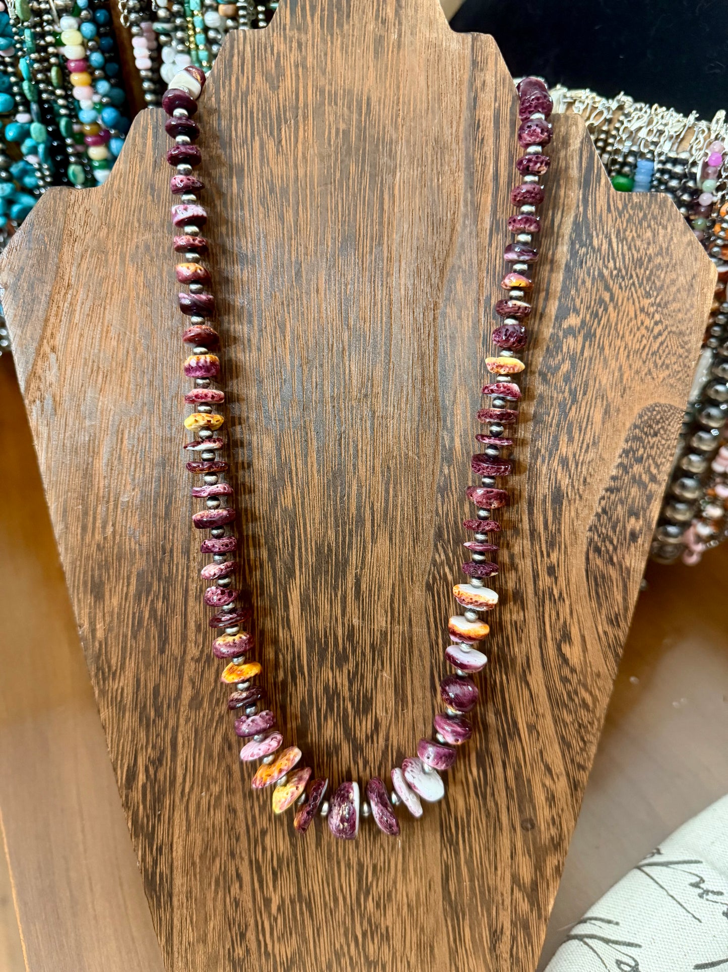 Purple spiny statement- 22in + 2in