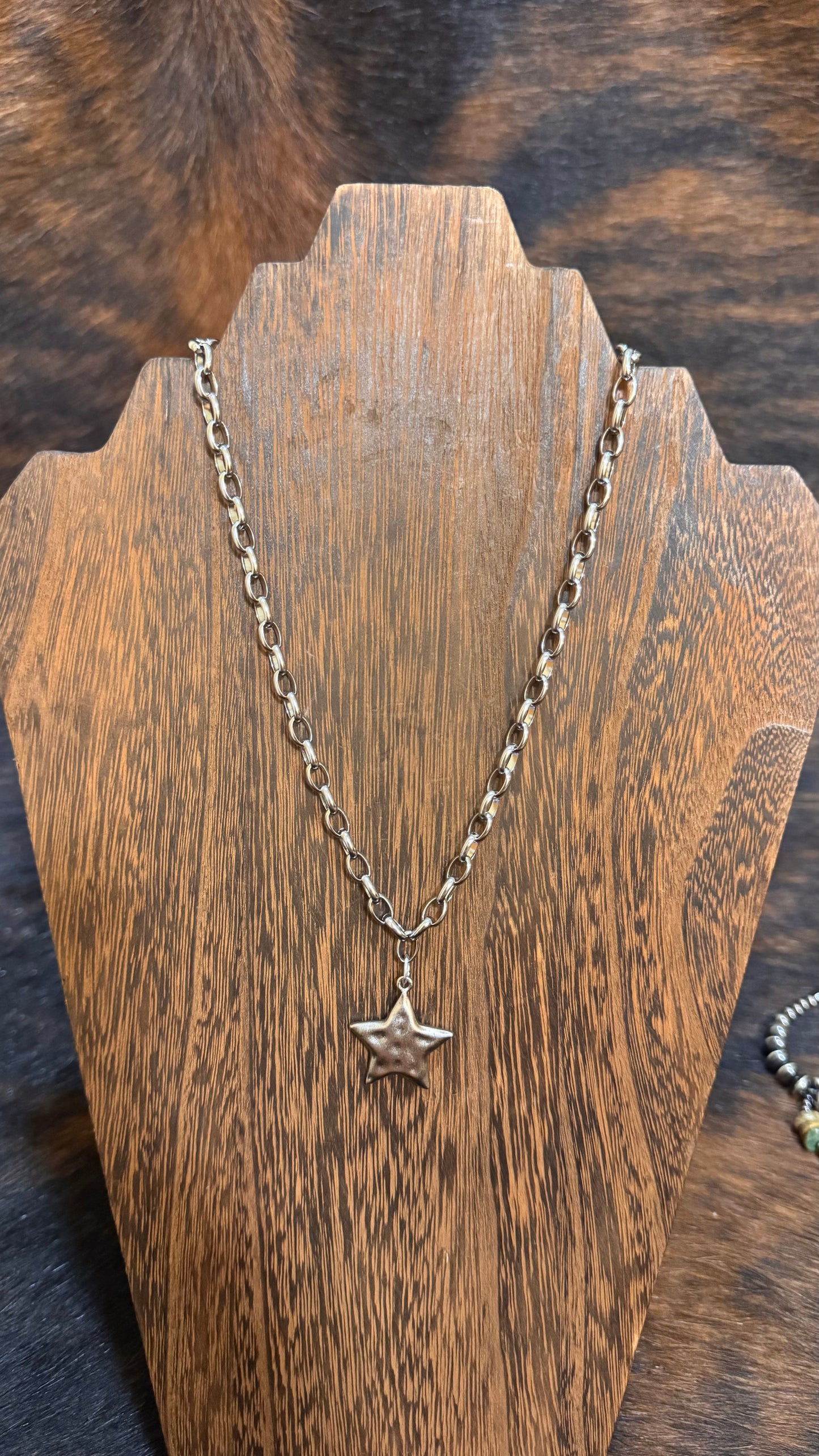 Star necklace -16in made to order