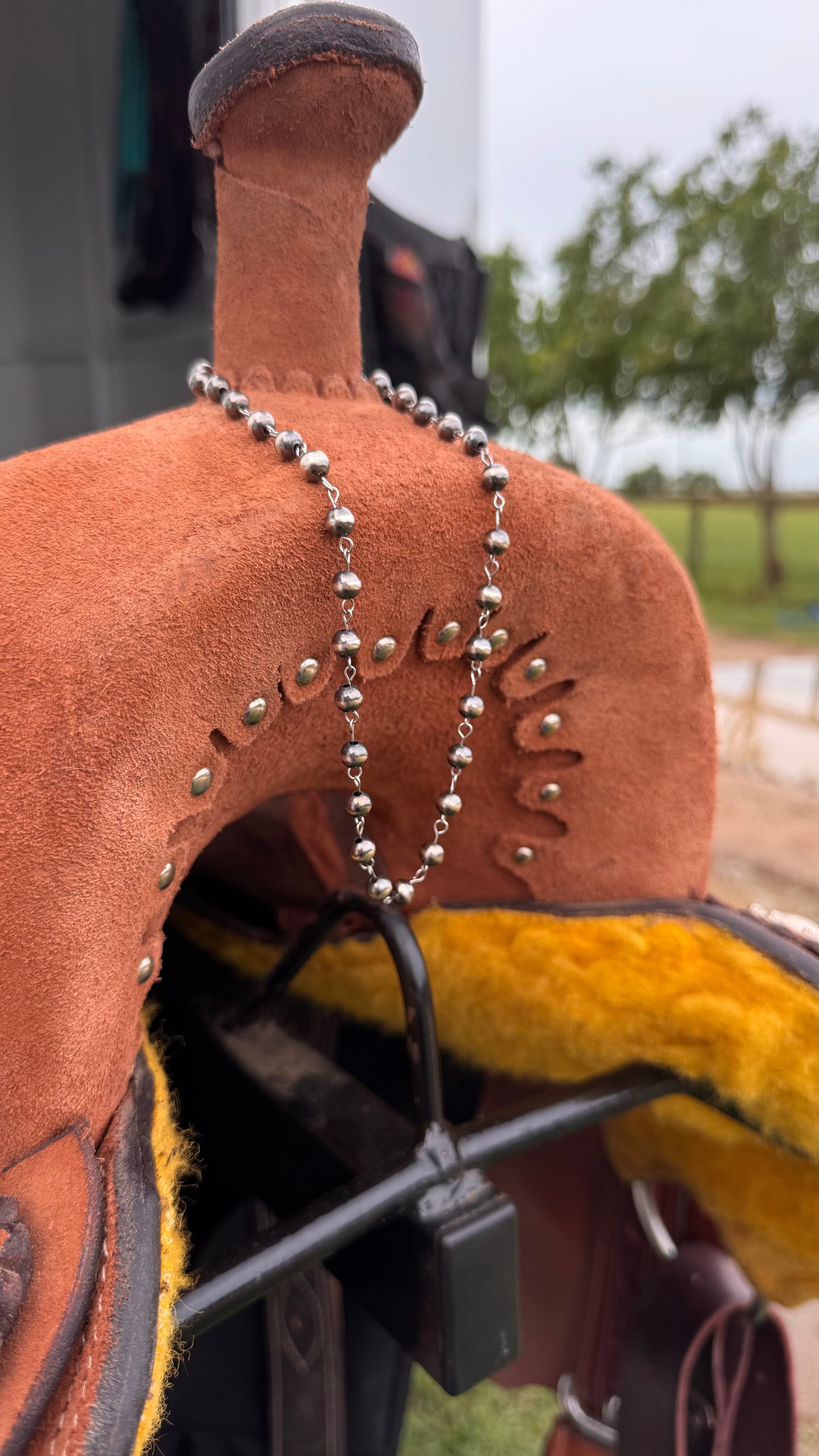 6mm rosary necklace- Made to order