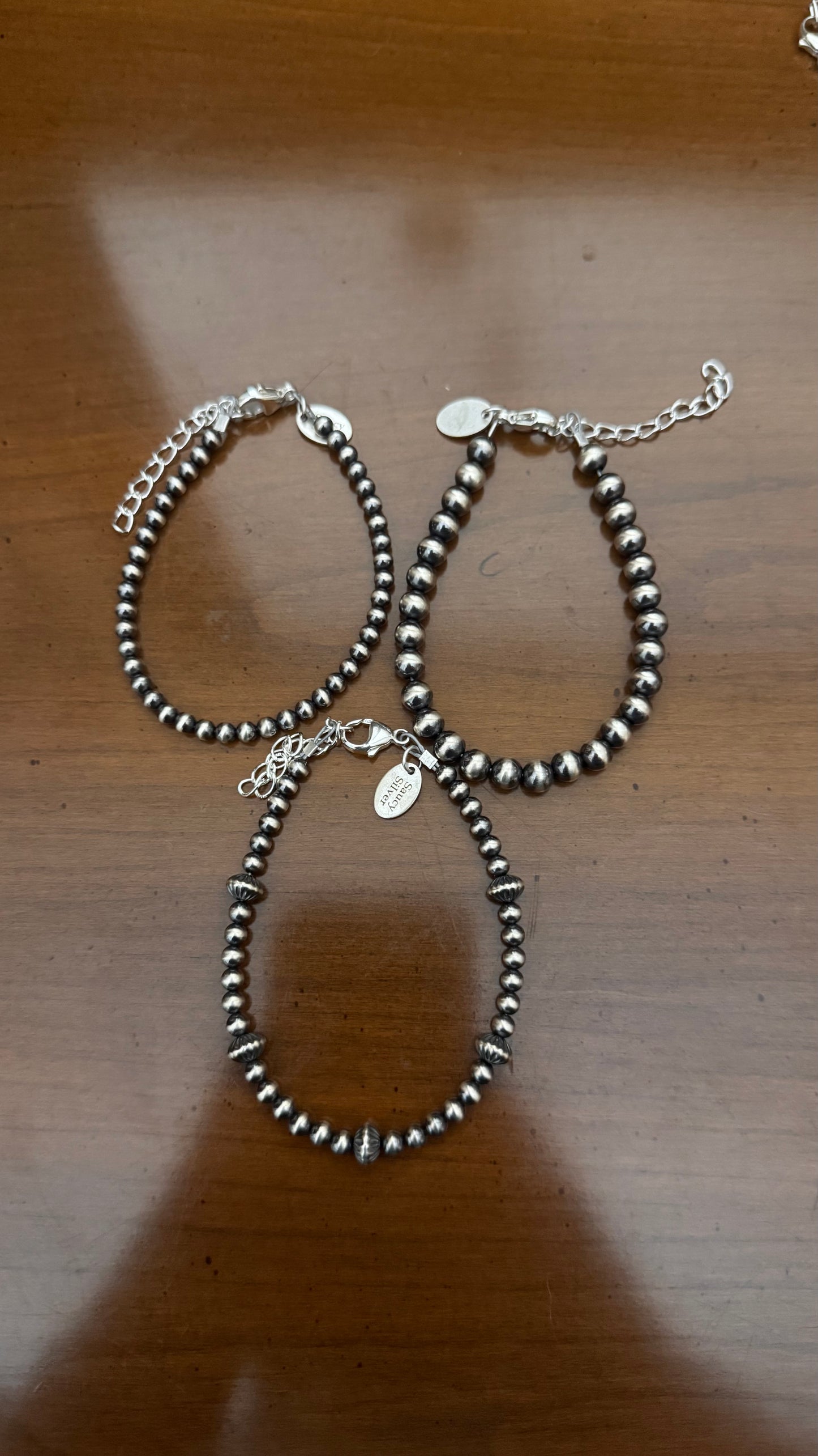 clasp bracelets -7in w/2in extender