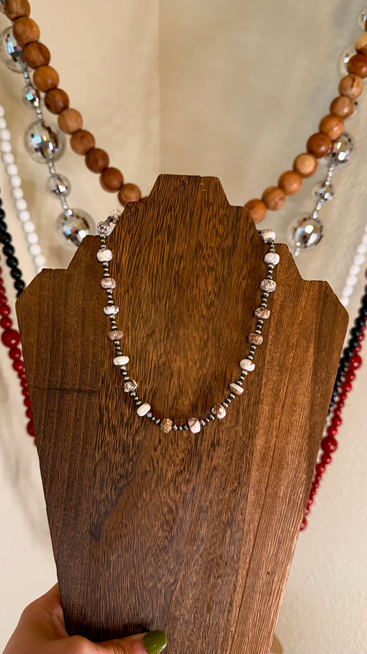 Wild horse necklace -16in + 2in