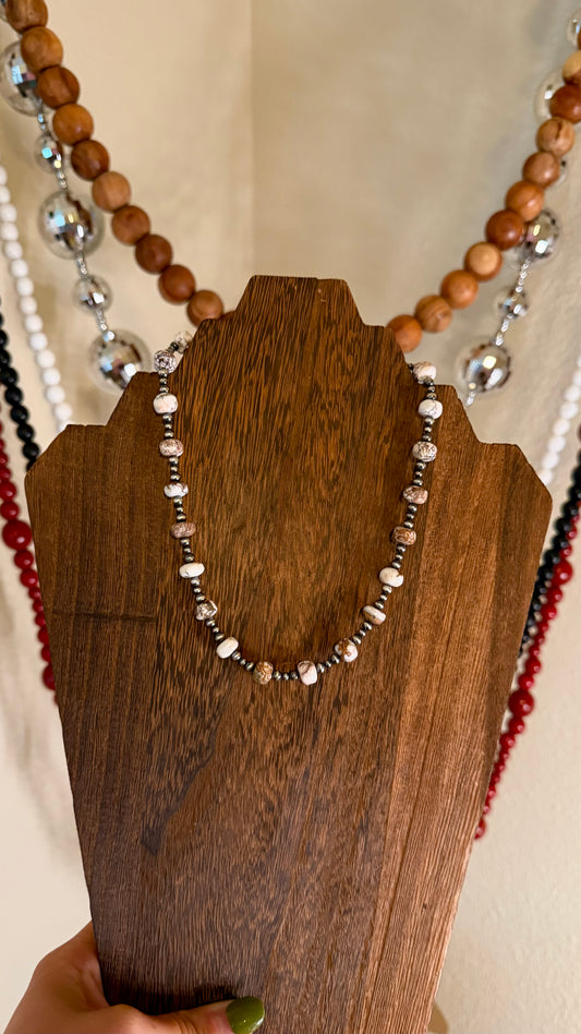 Wild horse necklace -16in + 2in