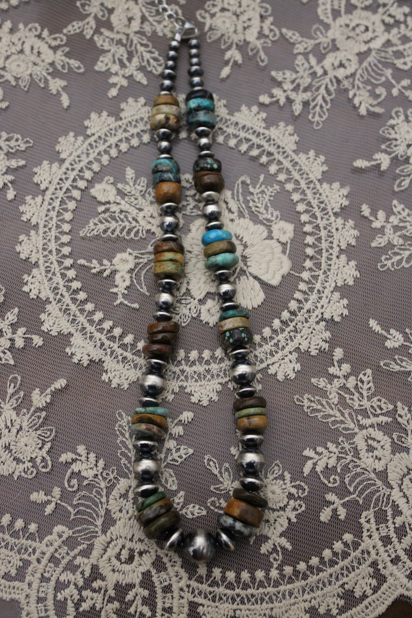 Graduated turquoise-18in + 2in ext
