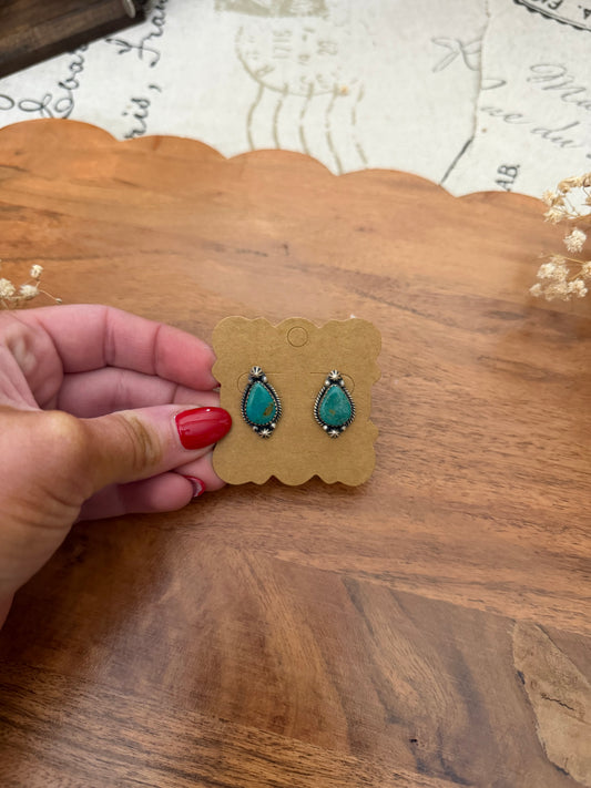 Turquoise earrings