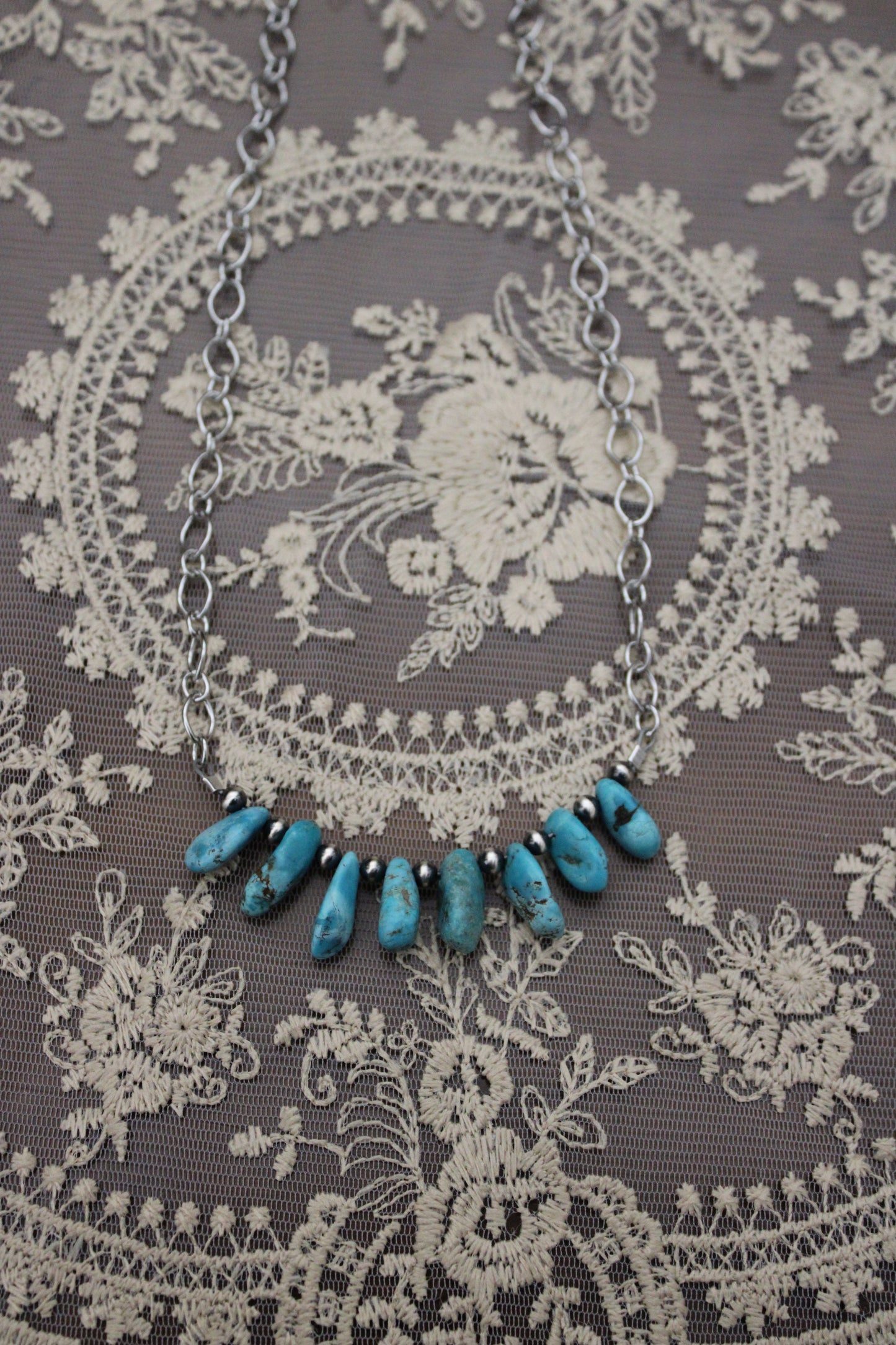 Turquoise bar -16in made to order!