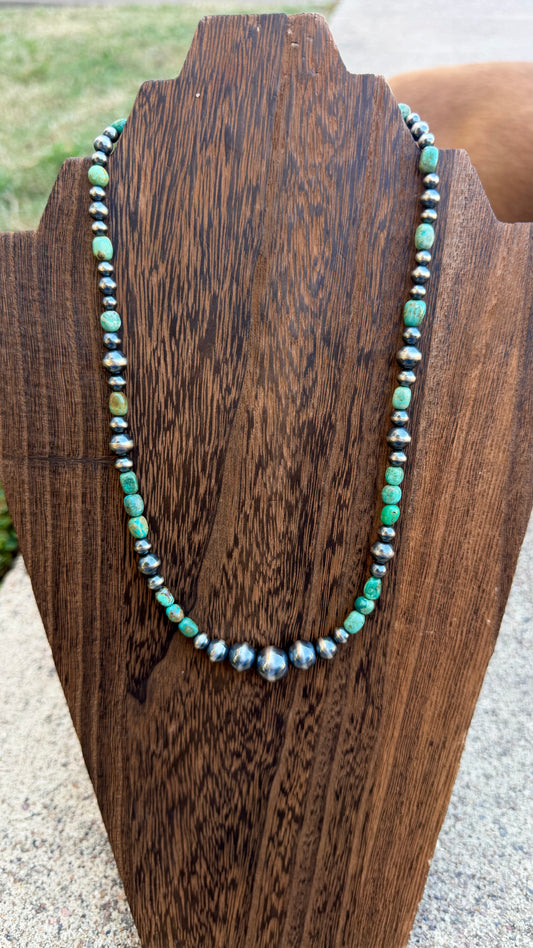 Graduated turquoise -20in + 2in ext