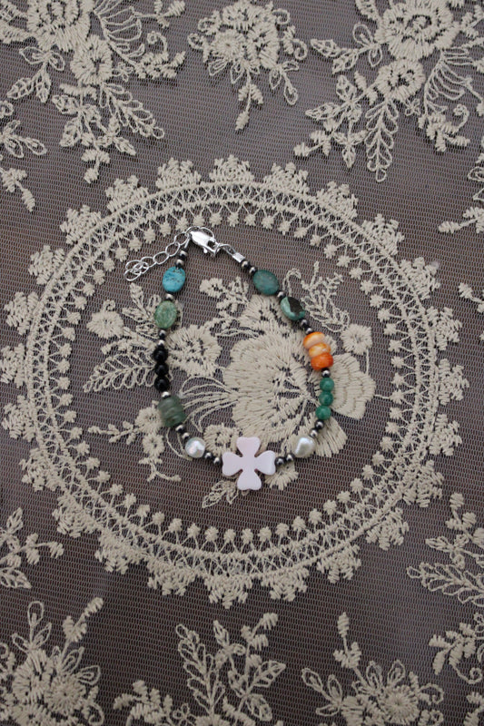 Funky bracelet #2 -7in w/ 2in ext