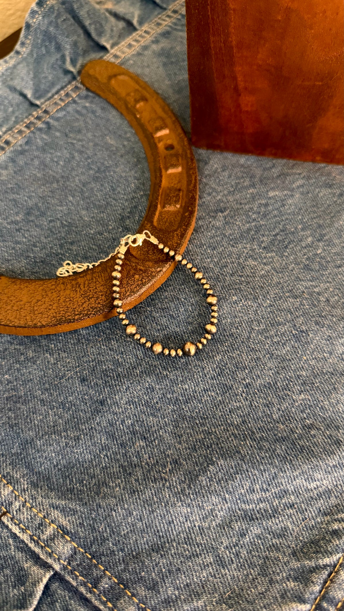 Silver bracelet -5.5in + 2in ext