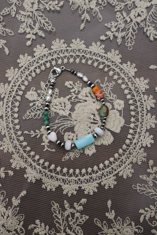 Funky bracelet #1 -7in w/ 2in ext