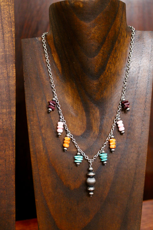 Charm necklace -16in #2