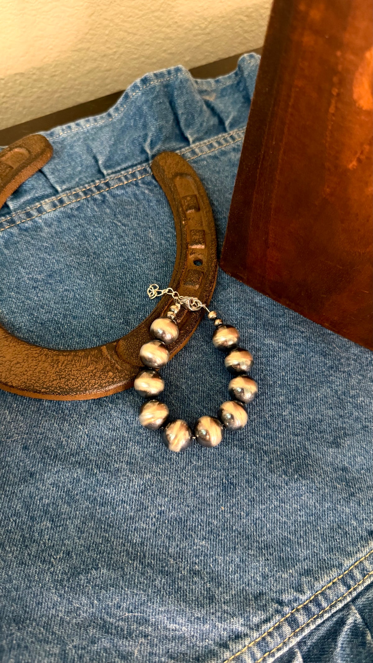 14mm bracelet- 7in + 2in ext MADE TO ORDER