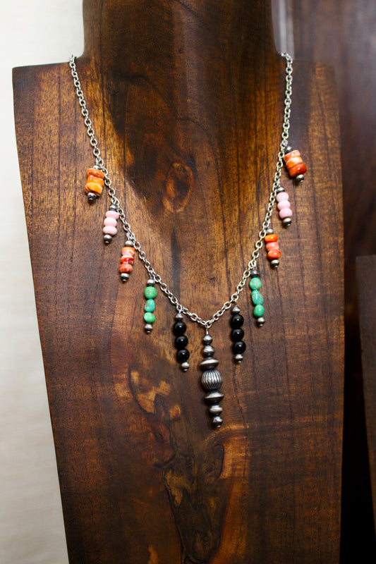 Charm necklace -16in #3