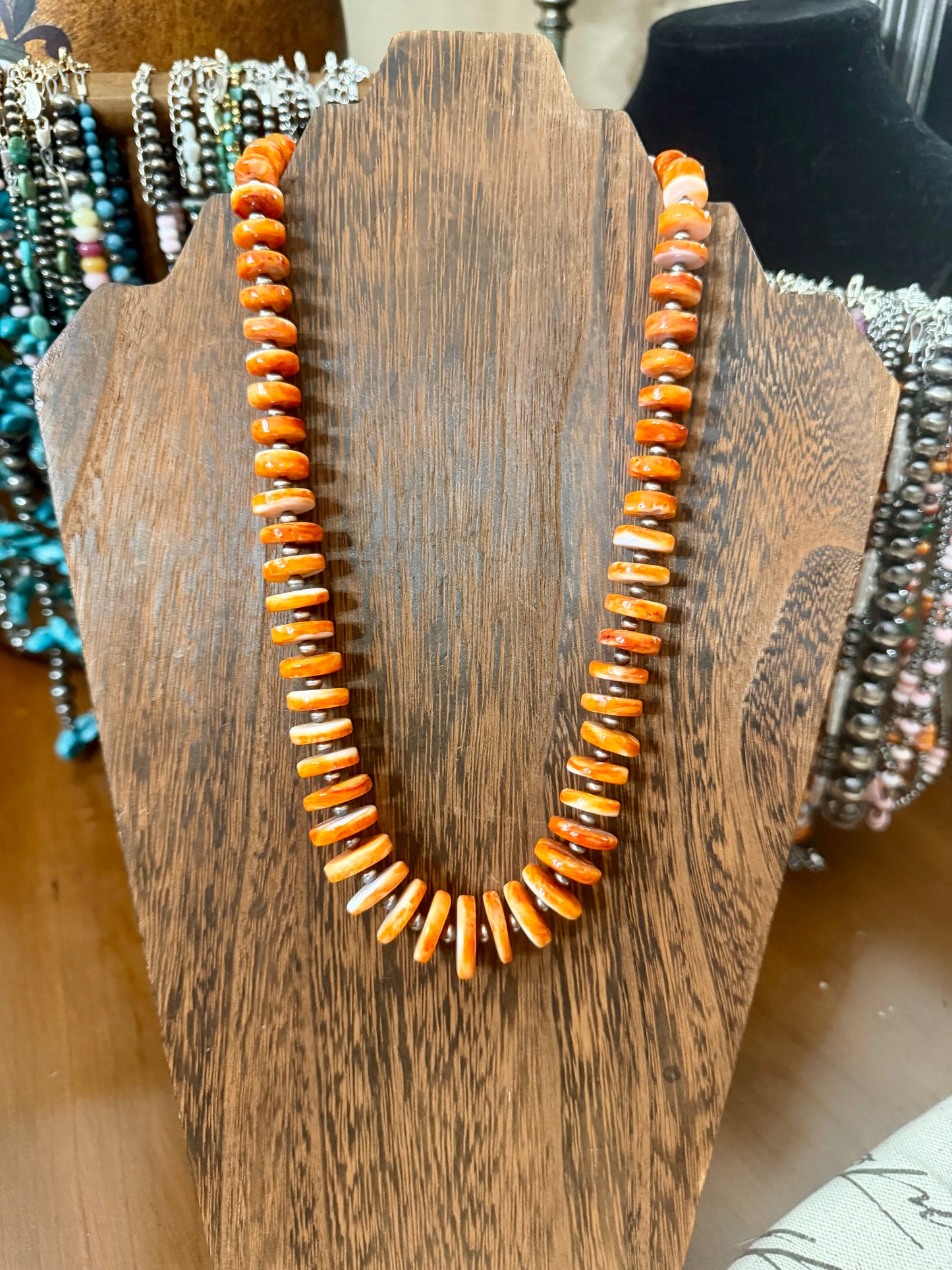 Orange spiny statement- 20in + 2in ext