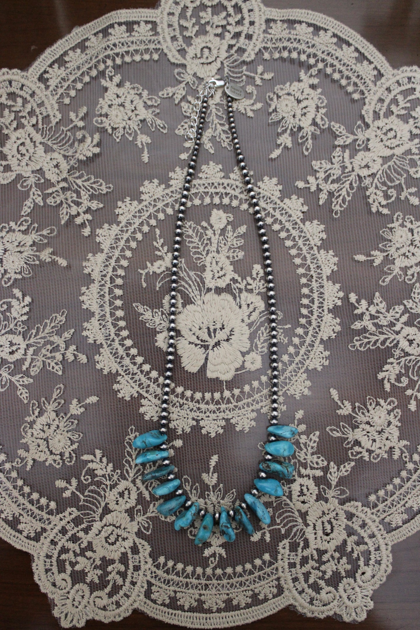 turquoise bar -18in w/ 2in ext