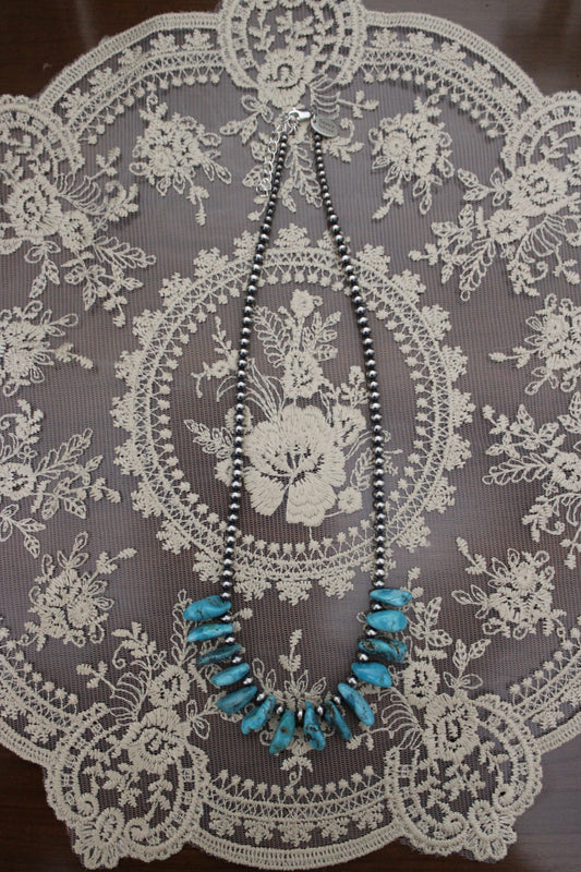 turquoise bar -18in w/ 2in ext