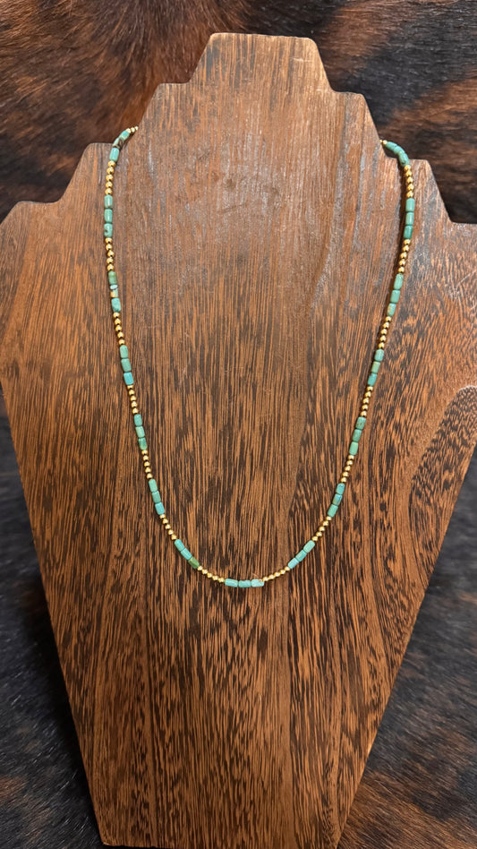 Gold necklace #3 -19in