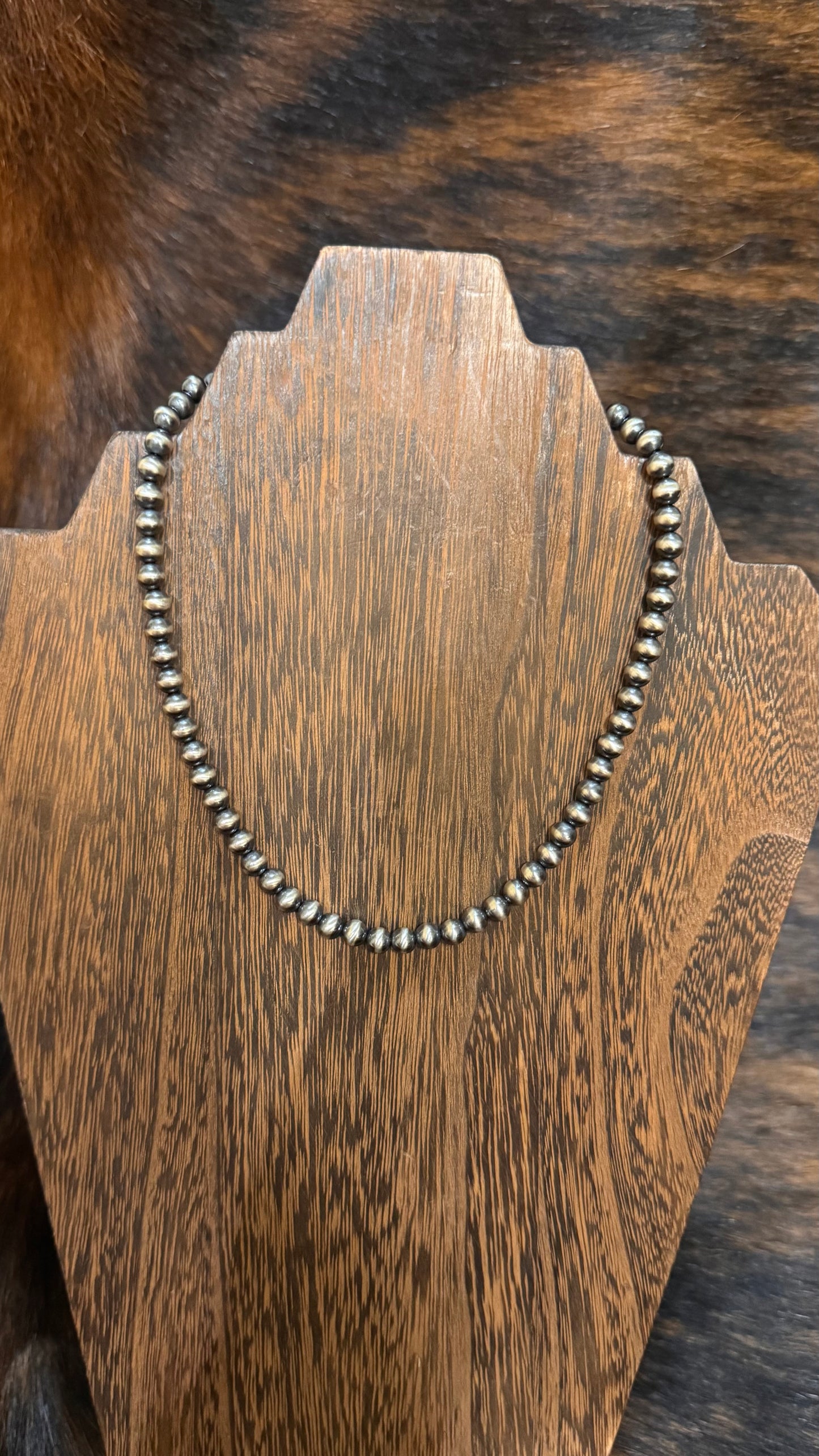 6mm necklace -16in
