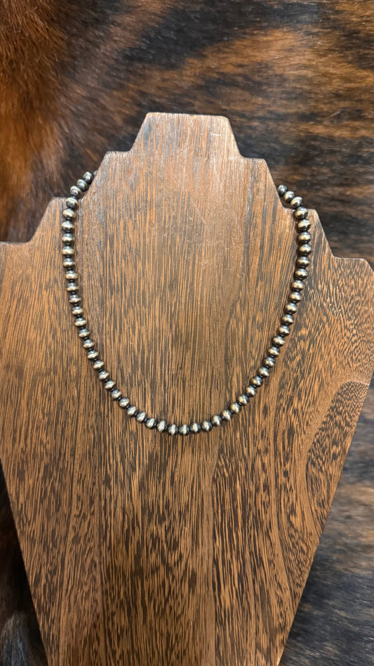 6mm necklace -16in