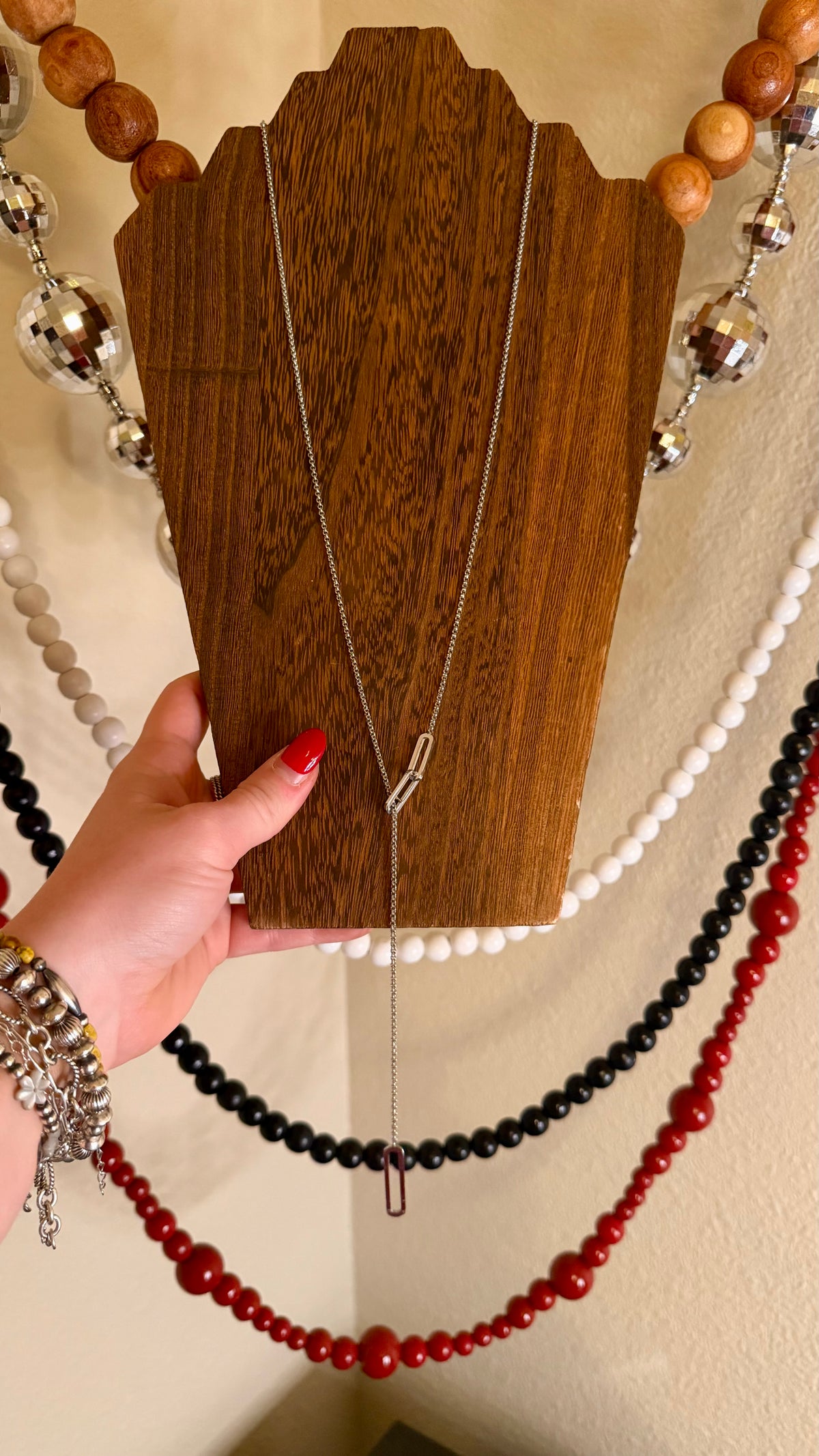 Silver necklace