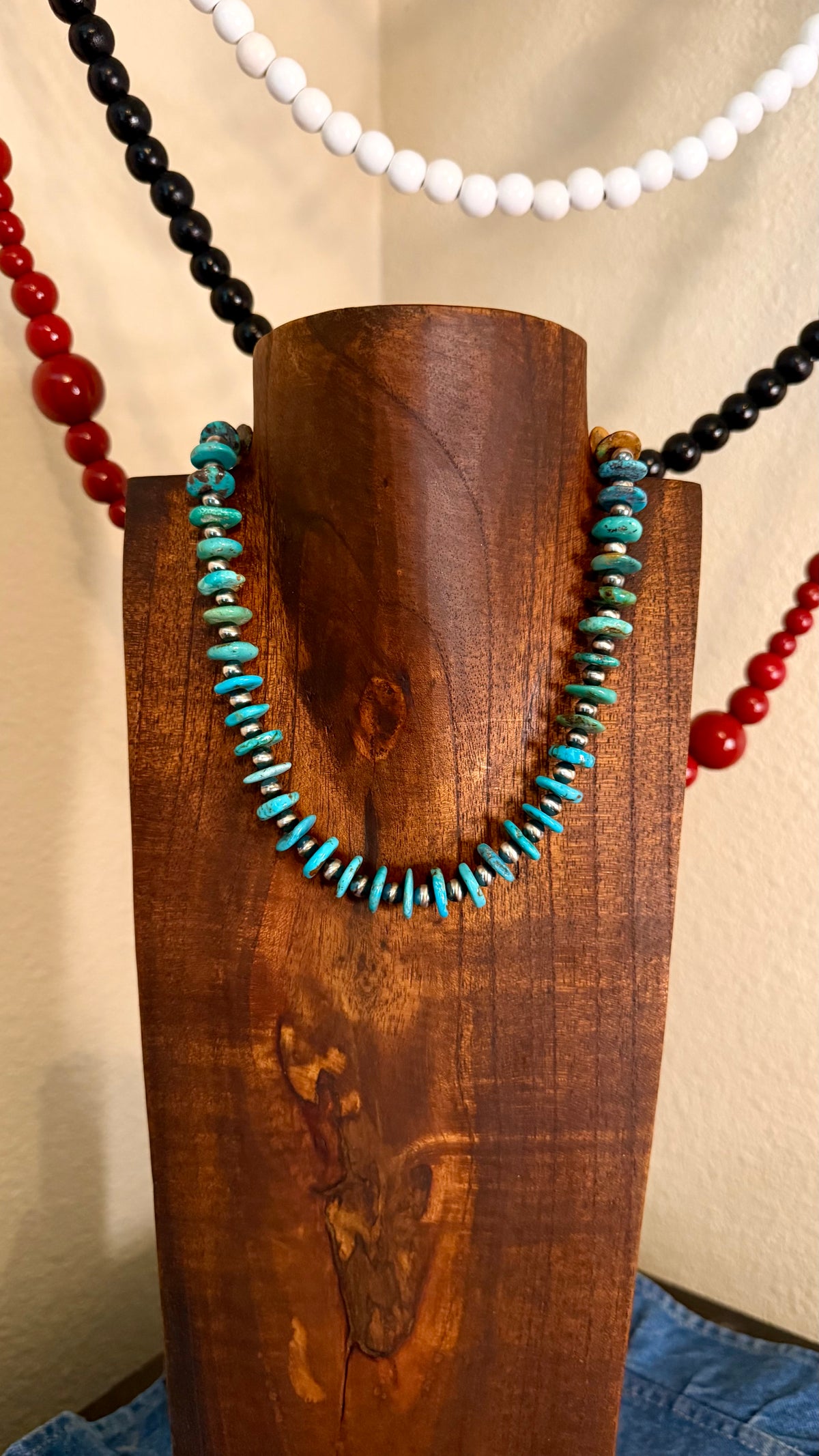 6mm and turquoise -16.5in + 2in ext