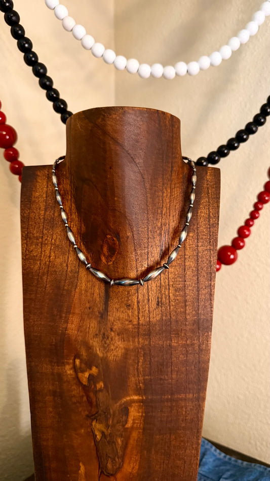 Torpedo necklace- 14.5in + 2in ext